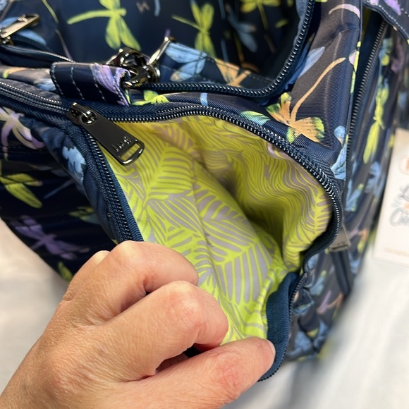 NWT Lug Trolley Duffel Bag - Dragonfly Icepop - Picture 8 of 10